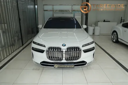 bmw i7 투톤랩핑 블랙ppf / 성남,판교,분당.강남