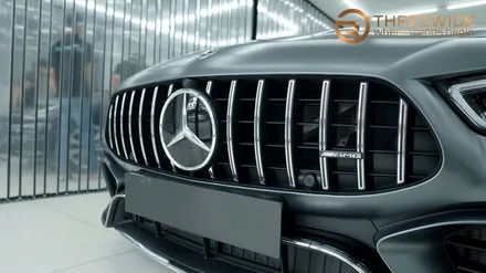 분당 크롬 죽이기 랩핑, 스포티함을 원한다면 이런 시공을 추천드려요! (#벤츠 #amg gt63 #무광카본 #크롬딜리트 #판교) / 성남,판교,분당.강남