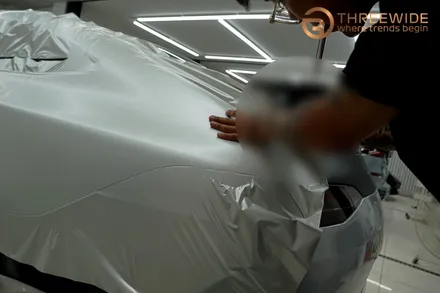 벤츠 GT63, 내 차를 완전히 다르게 만드는 방법!? (#전체랩핑 #사틴펄화이트 #3M #분당 #판교) / 성남시 수정구 시흥동