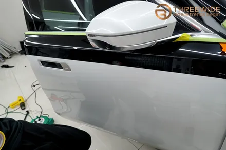 분당 BMW i7, 상단 투톤 고광택 투톤 랩핑 시공기 (#전체 #부분 #마이바흐룩 #판교 #코치라인) / 성남시 수정구 시흥동