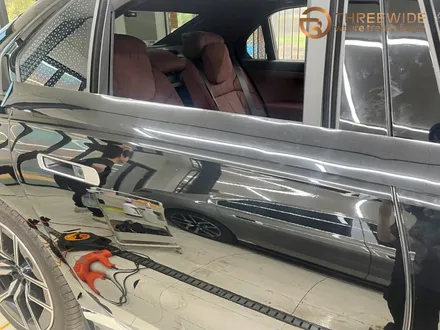 BMW i7, 럭셔리 대형 세단을 위한 블랙 크롬 딜리트 시공기! (#크롬죽이기 #크롬랩핑 #블랙랩핑 #분당 #판교) / 성남시 수정구 시흥동
