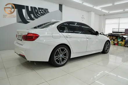 (분당 랩핑) BMW 3시리즈 사틴 그레이 메탈릭 랩핑 / 성남,판교,분당.강남