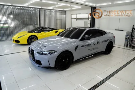 BMW G82 M4 쿨그레이 전체랩핑 / 성남,판교,분당.강남