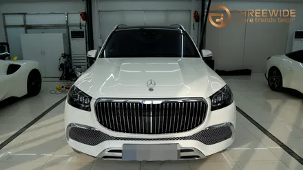 벤츠 GLS 600 마이바흐, 블랙 투톤 PPF가 궁금하다면? (#블랙PPF # 윈드쉴드 #실내 PPF #분당판교)