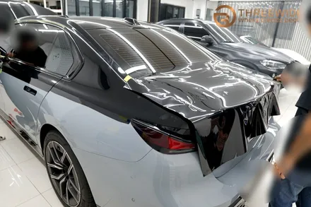분당 BMW 740i, 투톤 랩핑 정장으로 더욱 세련되게! (#듀오톤랩핑#고광택 #필름 #판교 #코치라인) / 성남시 수정구 시흥동