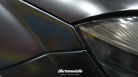 벤츠 c63 amg [사틴 블랙 전체랩핑] / 성남시 수정구 시흥동