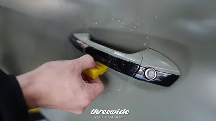 벤츠 SLC43AMG [사틴 카키 그린 전체랩핑] / 성남시 수정구 시흥동