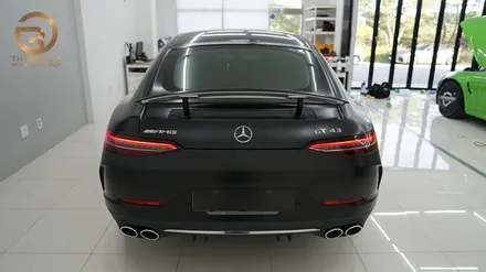 (분당 ppf) 벤츠 amg gt4door 사틴블랙 랩핑 / 성남시 수정구 시흥동