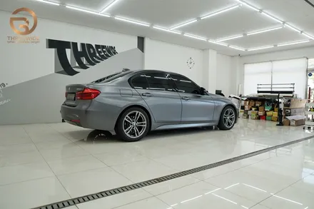 (분당 랩핑) BMW 3시리즈 사틴 그레이 메탈릭 랩핑 / 성남,판교,분당.강남
