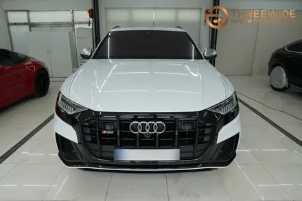 아우디 SQ8 이노즈텍 카키그린으로 전체랩핑 / 성남,판교,분당.강남