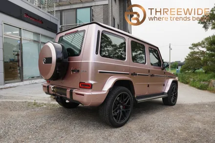 벤츠 지바겐 g63 amg 사틴 로즈골드 크롬 랩핑했어요 / 성남,판교,분당.강남