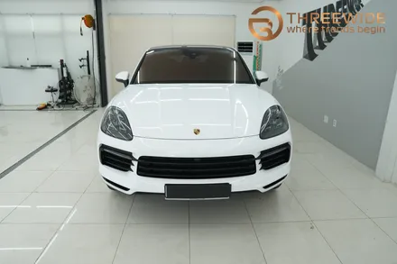 포르쉐 카이엔쿠페 이노즈텍 어반밤부 전체랩핑 / 성남,판교,분당.강남