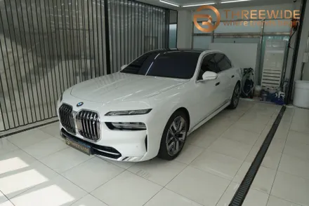 bmw i7 투톤랩핑 블랙ppf / 성남,판교,분당.강남