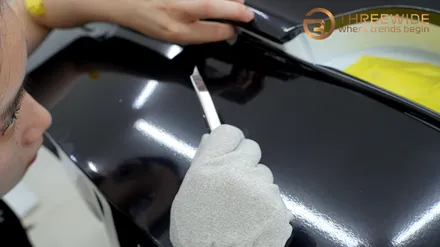 분당판교 테슬라 랩핑, 그라데이션 랩핑으로 유니크한 내 차를 갖길 원한다면! (#테슬라모델3 #랩핑 #보험처리) / 성남,판교,분당.강남