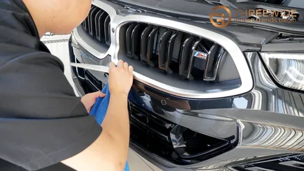 PPF 필름으로 무광 랩핑까지 한 번에? (#BMW #8시리즈 #무광PPF #윈드쉴드 #라이트필름 #분당판교)