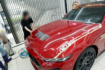 7세대 포드 머스탱 GT 5.0 컨버터블에게 반드시 필요한 시공! (#전체PPF #윈드쉴드 #분당 #판교) / 성남시 수정구 시흥동