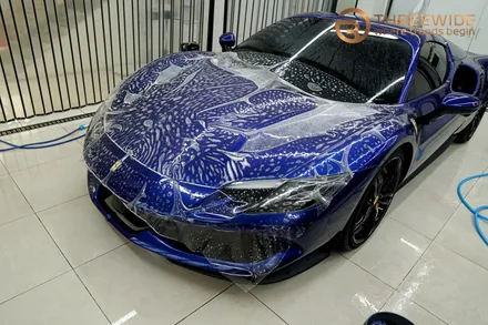 FMK 랩핑 & PPF 공식 지정 센터, 페라리 296 GTS 전체 PPF 시공기 (#외부 #내부 #판교) / 성남시 수정구 시흥동