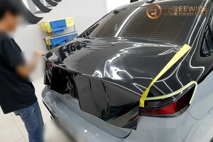 분당 BMW 740i, 투톤 랩핑 정장으로 더욱 세련되게! (#듀오톤랩핑#고광택 #필름 #판교 #코치라인) / 성남시 수정구 시흥동
