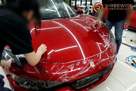 분당 페라리 랩핑 & PPF 전문 센터, 296 GTS 전체 프리미엄 PPF (#외부 #내부 #판교) / 성남시 수정구 시흥동