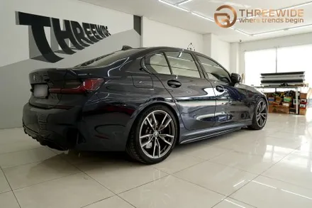 분당 BMW 340i, 크레용 컬러를 입힌다면!? (#전체랩핑 #부분랩핑 #휠도색 #판교) / 성남시 수정구 시흥동