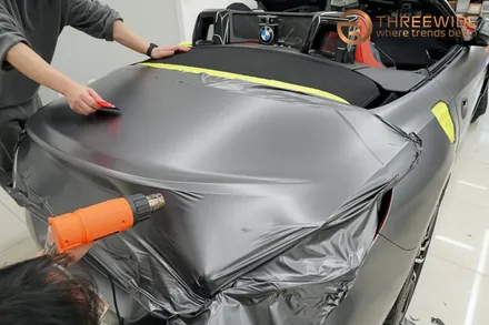 BMW Z4, BMW 매니아들이 즐겨 찾는 분당 랩핑 전문 센터! (#에이버리 #사틴다크그레이 #무광랩핑 #분당 #판교) / 성남시 수정구 시흥동