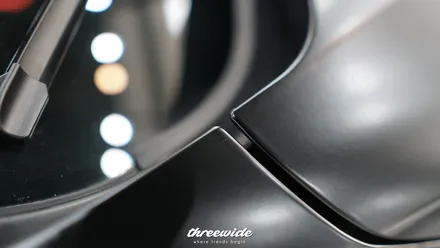 bmw 320d [사틴블랙 전체랩핑] / 성남시 수정구 시흥동