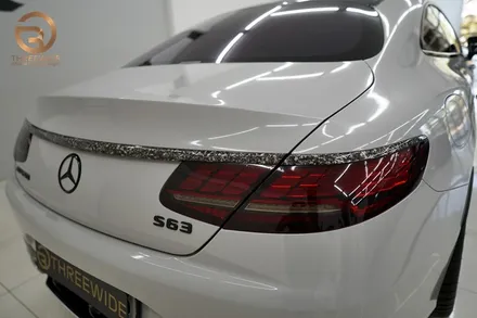 (분당 랩핑) 벤츠 s63 amg 쿠페 크레용 랩핑 에이버리 글로스 그레이 / 성남,판교,분당.강남