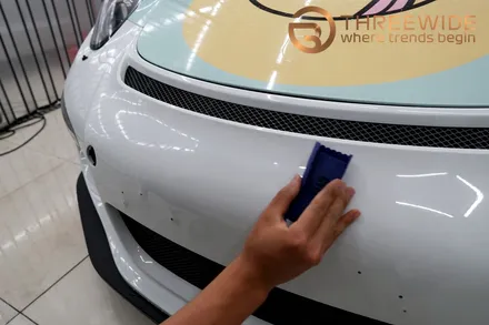 <분당/강남 랩핑 PPF> 노티드도너츠 포르쉐 GTR3RS 사고 보험처리 랩핑 PPF / 성남,판교,분당.강남