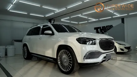벤츠 GLS 600 마이바흐, 블랙 투톤 PPF가 궁금하다면? (#블랙PPF # 윈드쉴드 #실내 PPF #분당판교)