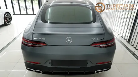 분당 크롬 죽이기 랩핑, 스포티함을 원한다면 이런 시공을 추천드려요! (#벤츠 #amg gt63 #무광카본 #크롬딜리트 #판교) / 성남,판교,분당.강남