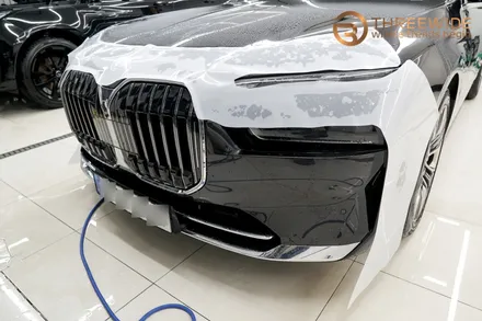 분당 보험 처리, 광택 & 유리막 코팅부터 PPF까지 한 번에!(#BMW #i7 #사고처리) / 성남,판교,분당.강남