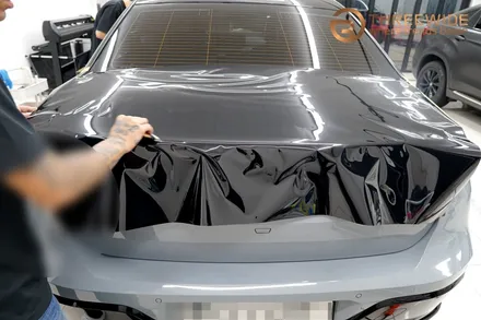 분당 BMW 740i, 투톤 랩핑 정장으로 더욱 세련되게! (#듀오톤랩핑#고광택 #필름 #판교 #코치라인) / 성남시 수정구 시흥동