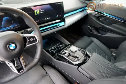 BMW 530i, 실버 카본 실내 랩핑은 이런 분위기를 내죠! (#실버카본 #고광택하이그로시 #BMW매니아 #특별 #분당 #판교) / 성남시 수정구 시흥동