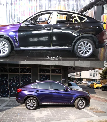 수원 랩핑 BMW X6 카멜레온 시공기! / 성남시 수정구 시흥동