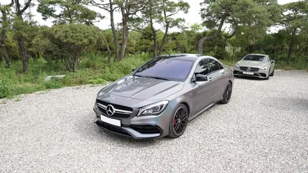 (분당 랩핑 ppf) cla45amg 홀로그램 무지개 필름 시공 (싸이키델릭 psychedelic) / 성남시 수정구 시흥동