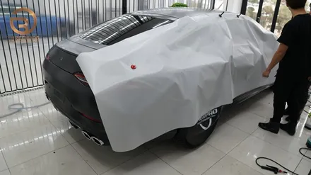 (분당 랩핑) 벤츠 AMG GT4 무광 PPF 시공 / 성남시 수정구 시흥동