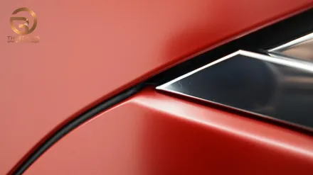(분당 PPF) BMW 730D 사틴 뱀파이어 레드 랩핑 / 성남시 수정구 시흥동