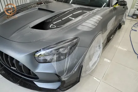 AMG GT 블랙시리즈 무광 PPF 시공 / 성남,판교,분당.강남