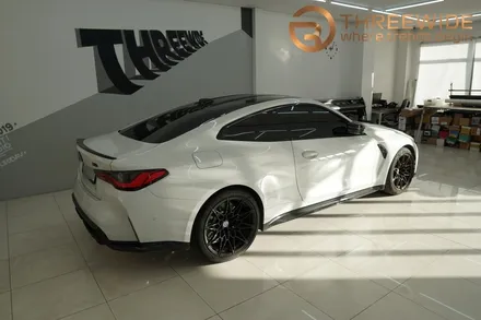 BMW M3 엘비옐로우로 순정 도색같이 랩핑했어요 / 성남,판교,분당.강남