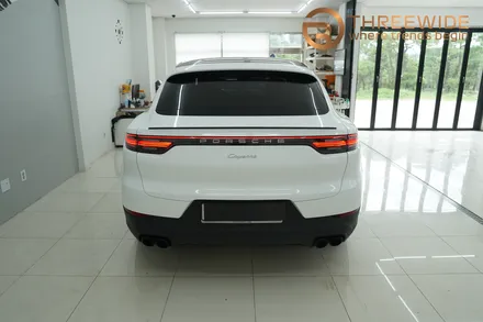 포르쉐 카이엔쿠페 이노즈텍 어반밤부 전체랩핑 / 성남,판교,분당.강남