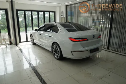 bmw i7 투톤랩핑 블랙ppf / 성남,판교,분당.강남