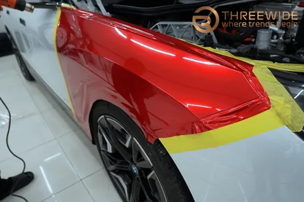 고광도 레드 풀 전체랩핑 / BMW / ix / 성남,판교,분당.강남