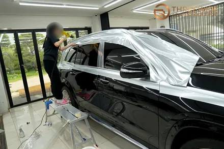 벤츠 GLS 600 마이바흐, 고광도 럭셔리 마이바흐 룩은 이렇게! (#투톤랩핑 #듀오톤랩핑 #코치라인 #분당 #판교) / 성남시 수정구 시흥동