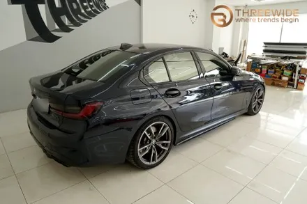분당 BMW 340i, 크레용 컬러를 입힌다면!? (#전체랩핑 #부분랩핑 #휠도색 #판교) / 성남시 수정구 시흥동