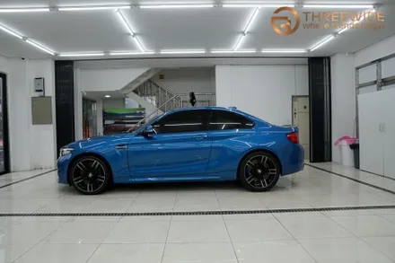 BMW M2, 랩핑 시공 중 인기가 가장 많은 색상은 이것! (#전체 #크레용 #버니나그레이 #분당 #판교) / 성남시 수정구 시흥동