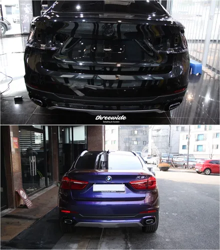 수원 랩핑 BMW X6 카멜레온 시공기! / 성남시 수정구 시흥동