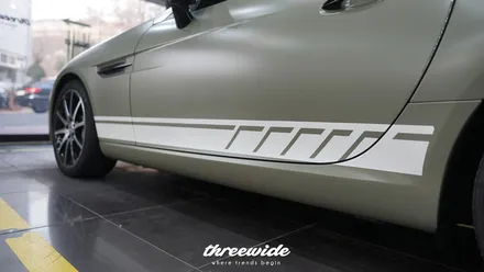 벤츠 SLC43AMG [사틴 카키 그린 전체랩핑] / 성남시 수정구 시흥동