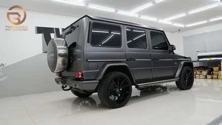 (분당 PPF) 벤츠 G63 AMG 지바겐 사틴 그레이 전체랩핑 / 성남시 수정구 시흥동