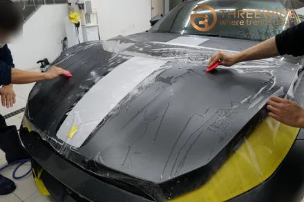 무광 페라리 812 컴페티지오네 PPF 전체랩핑 / 성남,판교,분당.강남