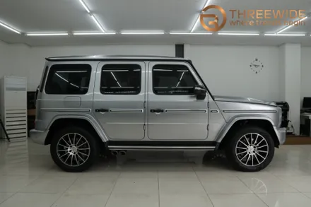 벤츠 G400D & G63AMG 도색같은 고광도 메탈릭실버로 전체랩핑 / 성남,판교,분당.강남